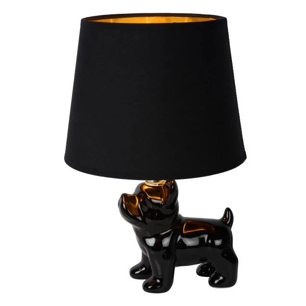 Lucide EXTRAVAGANZA SIR WINSTON - Lampe de table - 1xE14 - Noir - détail 1